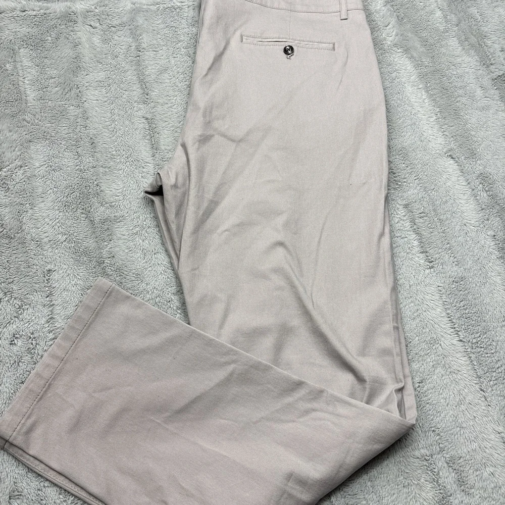 NWT~ESSYSHE Men's Pants Slim Fit Chino Pants Gray 38x30 - Picture 10 of 12